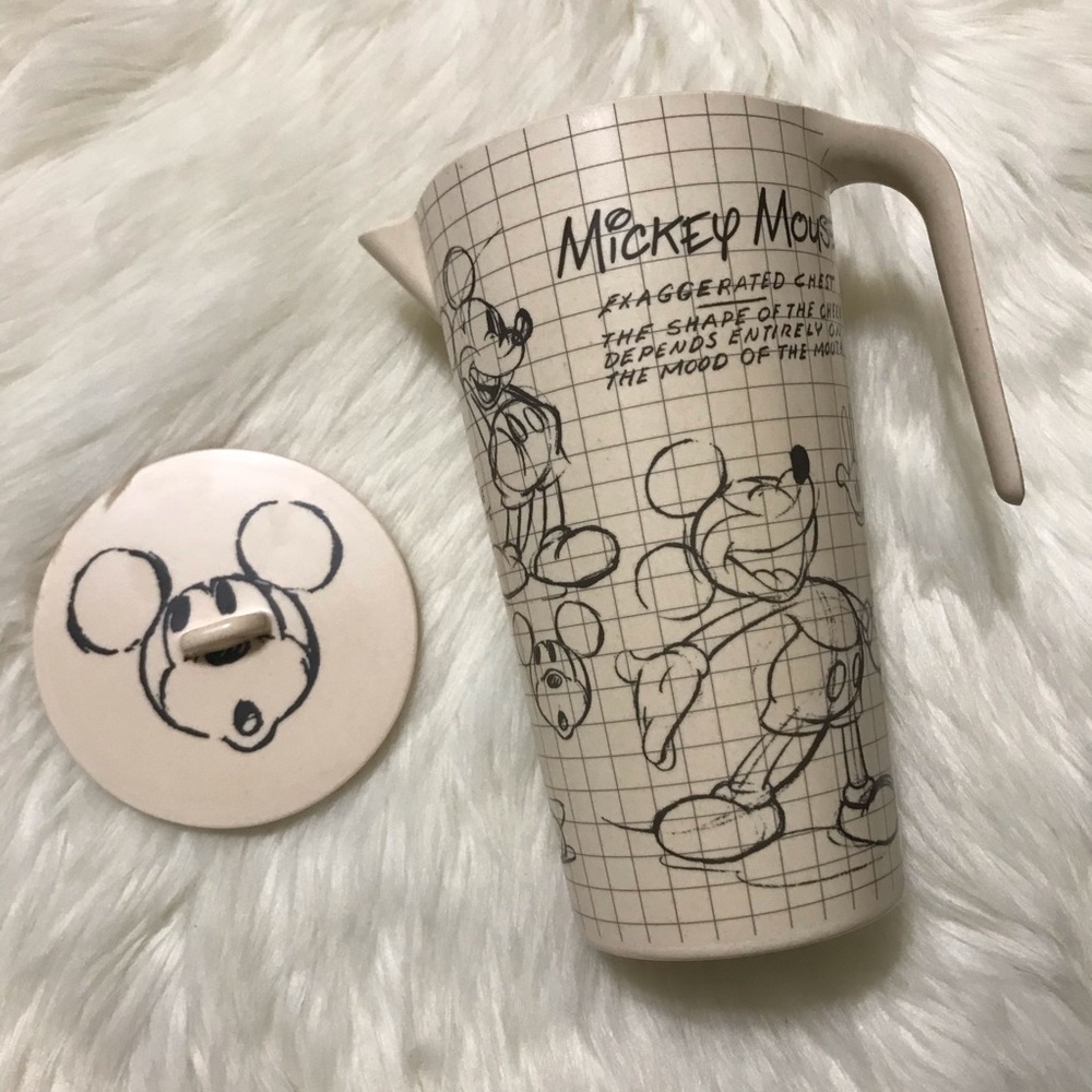 Disney Sketch Bamboo Drink Pitcher